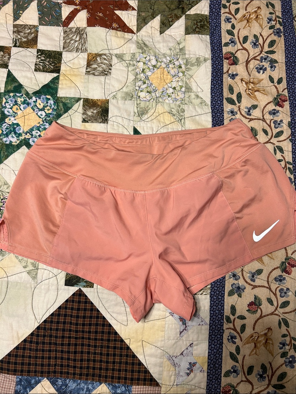 Nike Women’s Coral Athletic Shorts with Liner